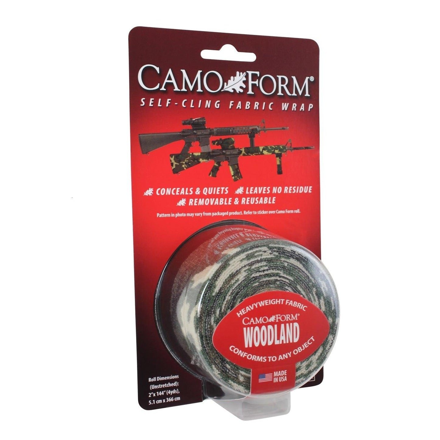 McNett Camo Form - Self Cling Camo Wrap - Tactical Choice Plus