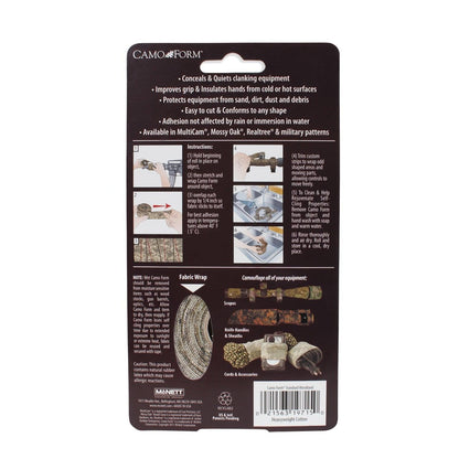 McNett Camo Form - Self Cling Camo Wrap - Tactical Choice Plus