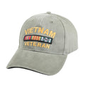 Deluxe Low Profile Vietnam Veteran Insignia Cap - Tactical Choice Plus