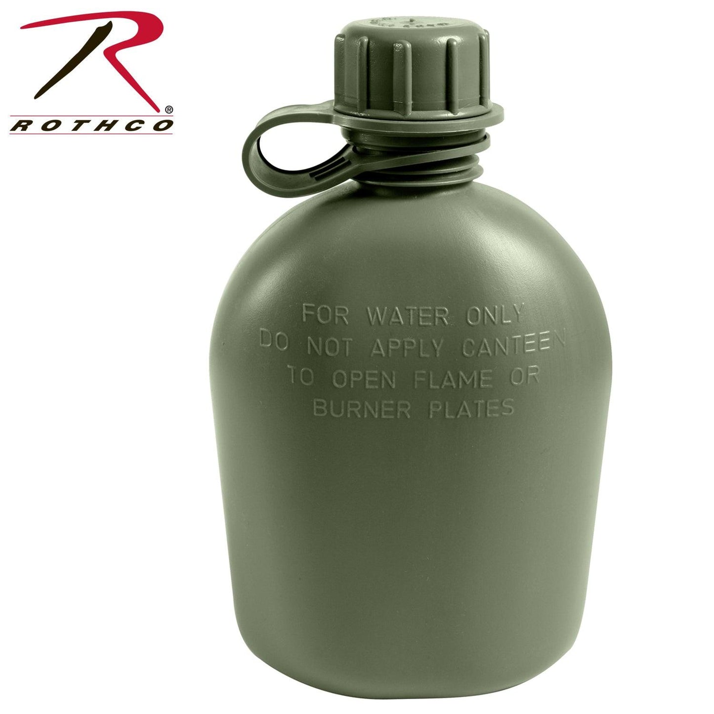 Genuine G.I. 3 Piece 1 Quart Plastic Canteen - Tactical Choice Plus