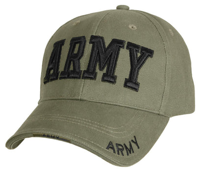 Rothco Deluxe Army Embroidered Low Profile Insignia Cap - Tactical Choice Plus