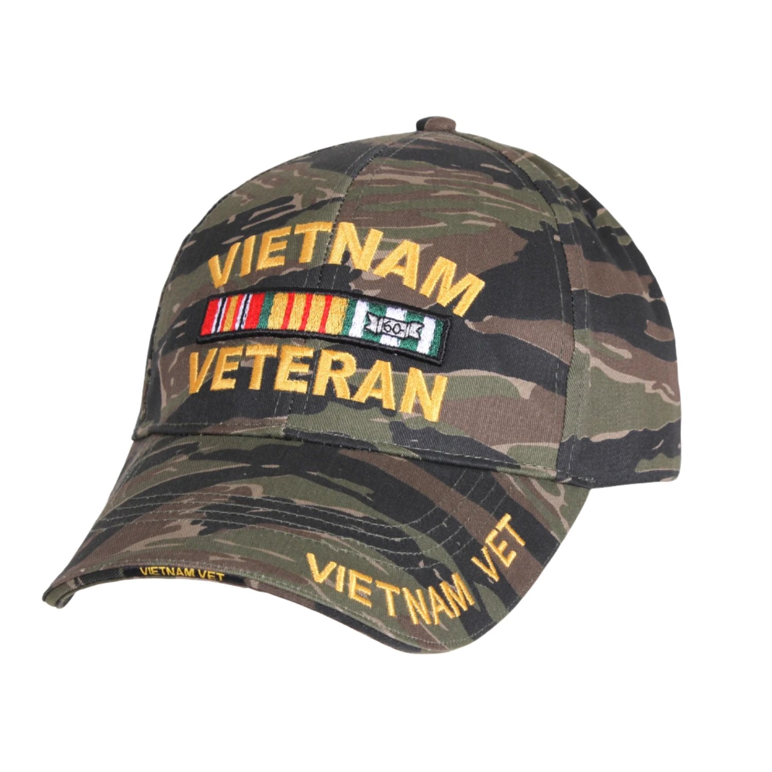 Deluxe Low Profile Vietnam Veteran Insignia Cap - Tactical Choice Plus