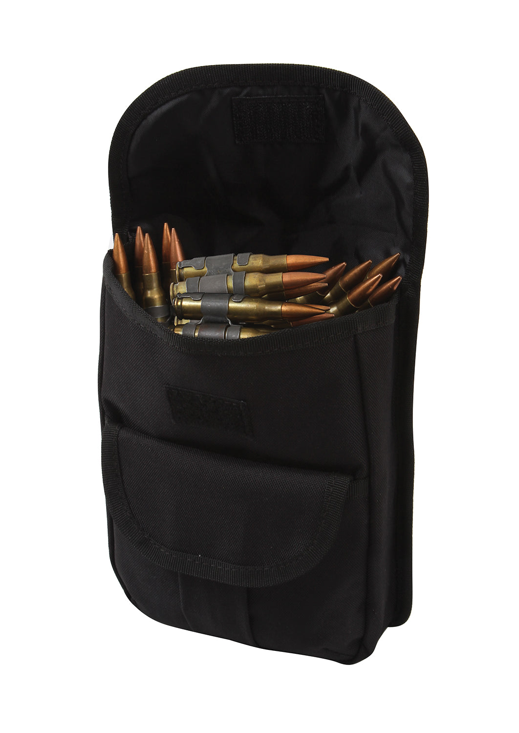 MOLLE 2 Pocket Ammo Pouch - Black - Tactical Choice Plus