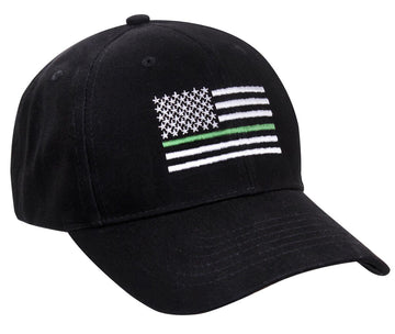 Thin Green Line Flag Low Pro Cap - Tactical Choice Plus