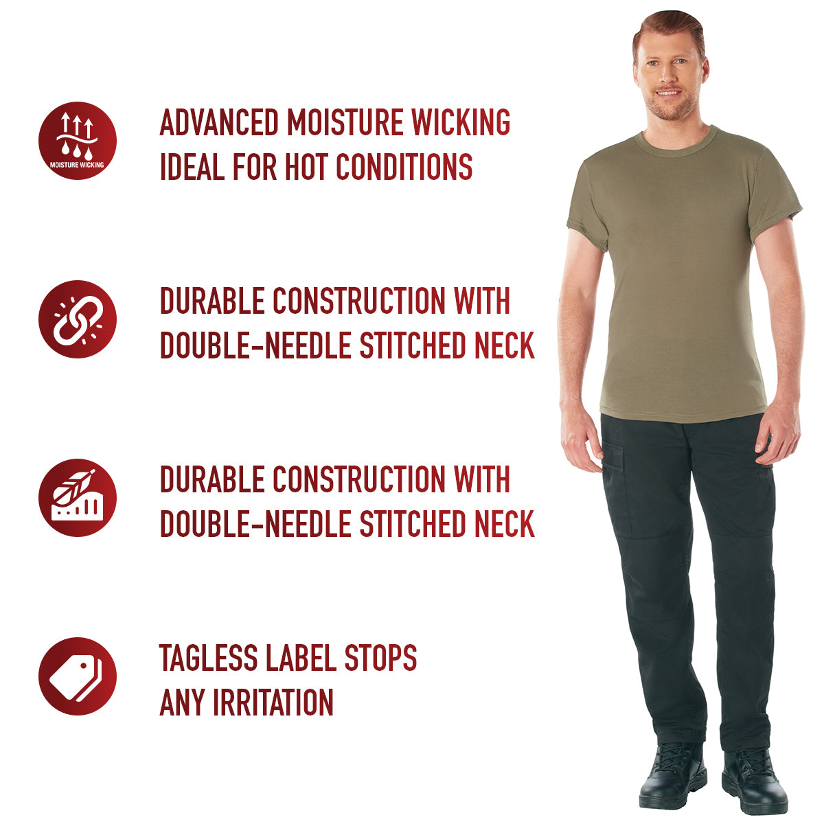 Moisture Wicking T-Shirts