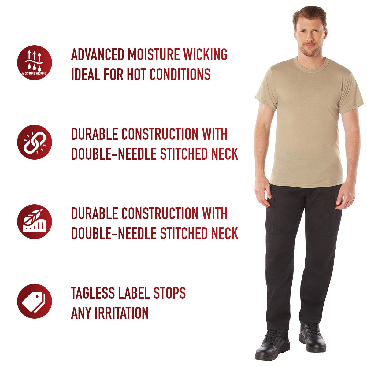 Moisture Wicking T-Shirts