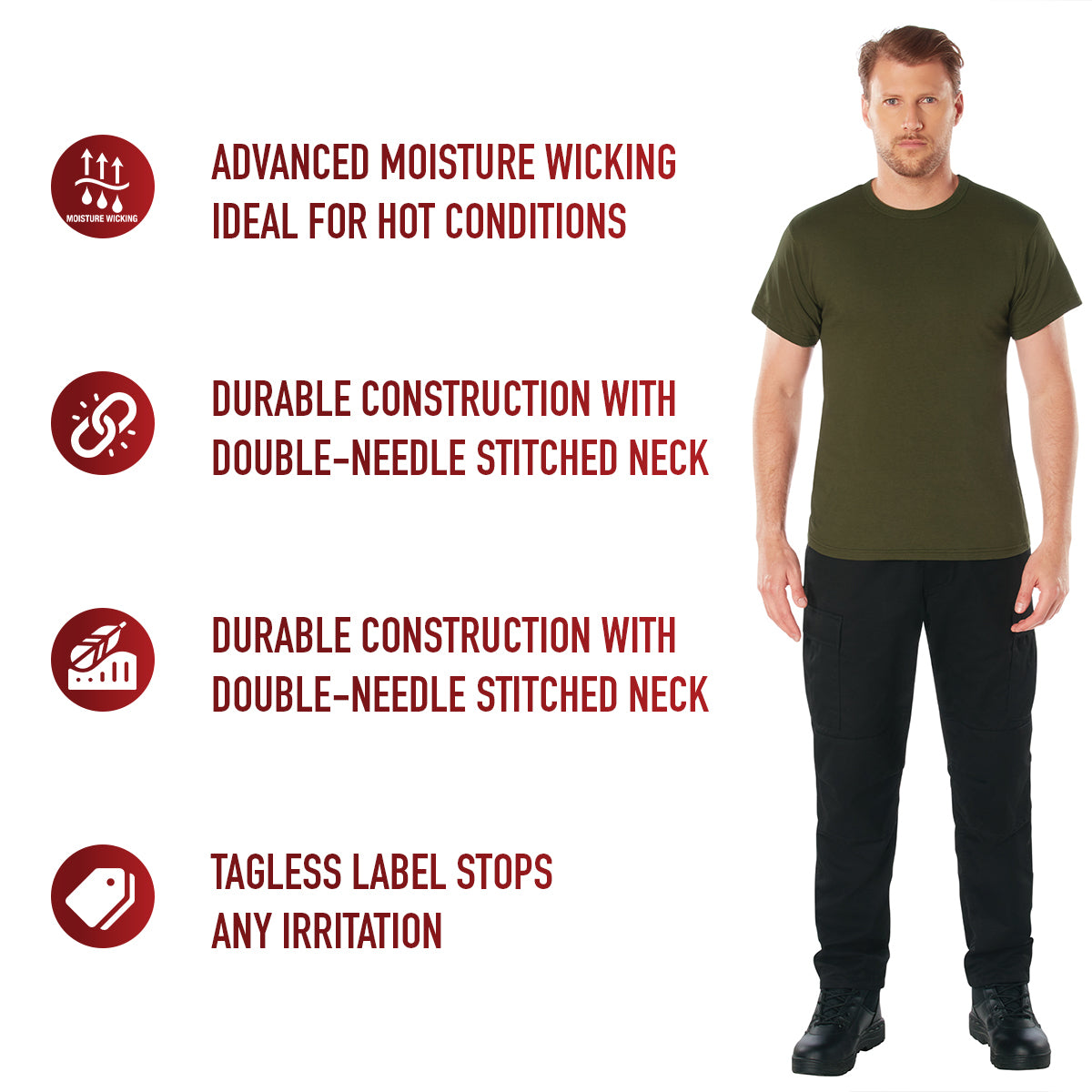 Moisture Wicking T-Shirts