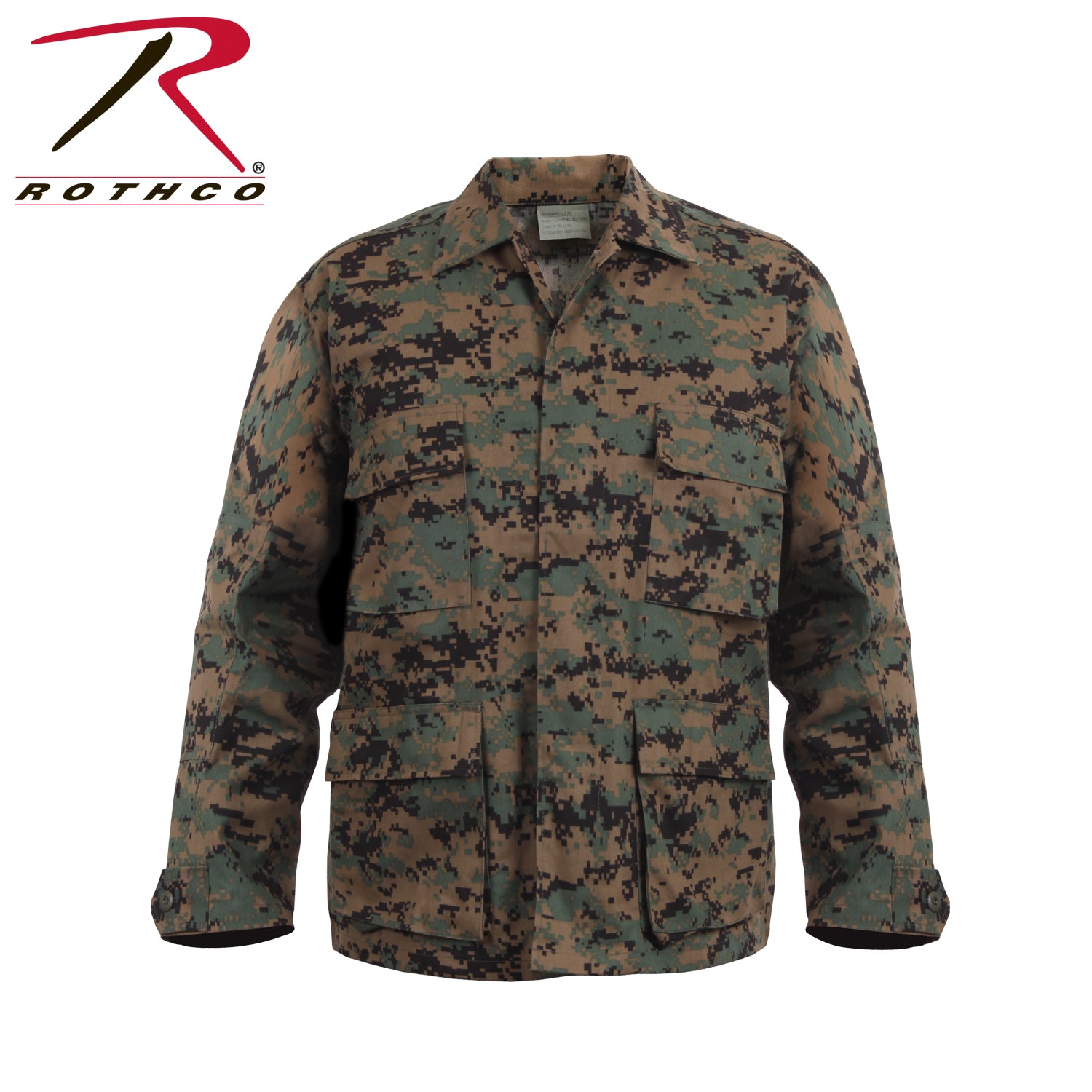 Rothco Digital Camo BDU Shirts - Tactical Choice Plus