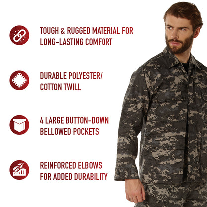 Digital Camo BDU Shirts