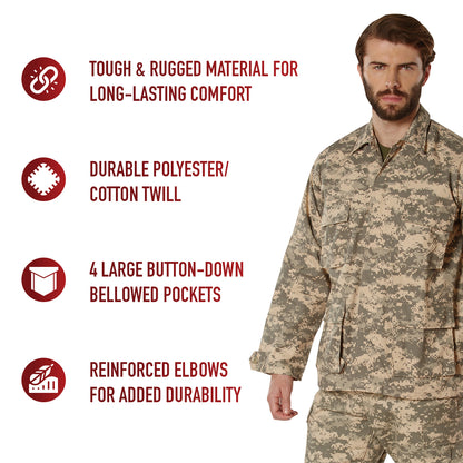 Digital Camo BDU Shirts