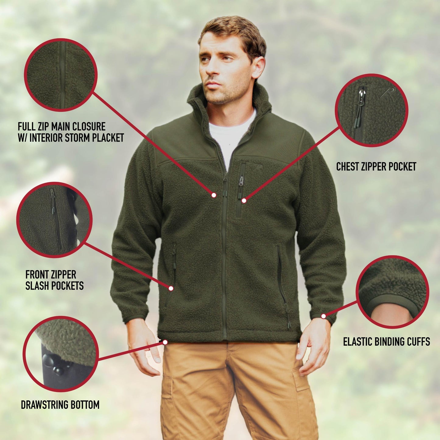 Trailsman Sherpa Fleece Jacket