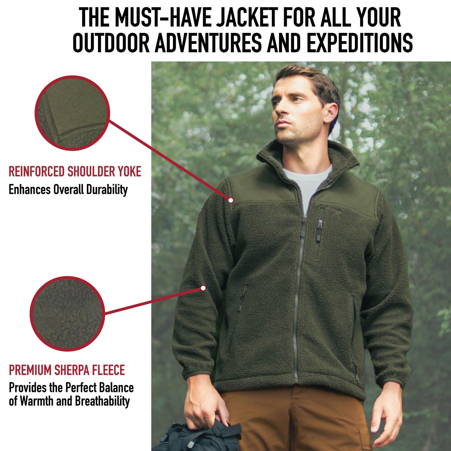 Trailsman Sherpa Fleece Jacket
