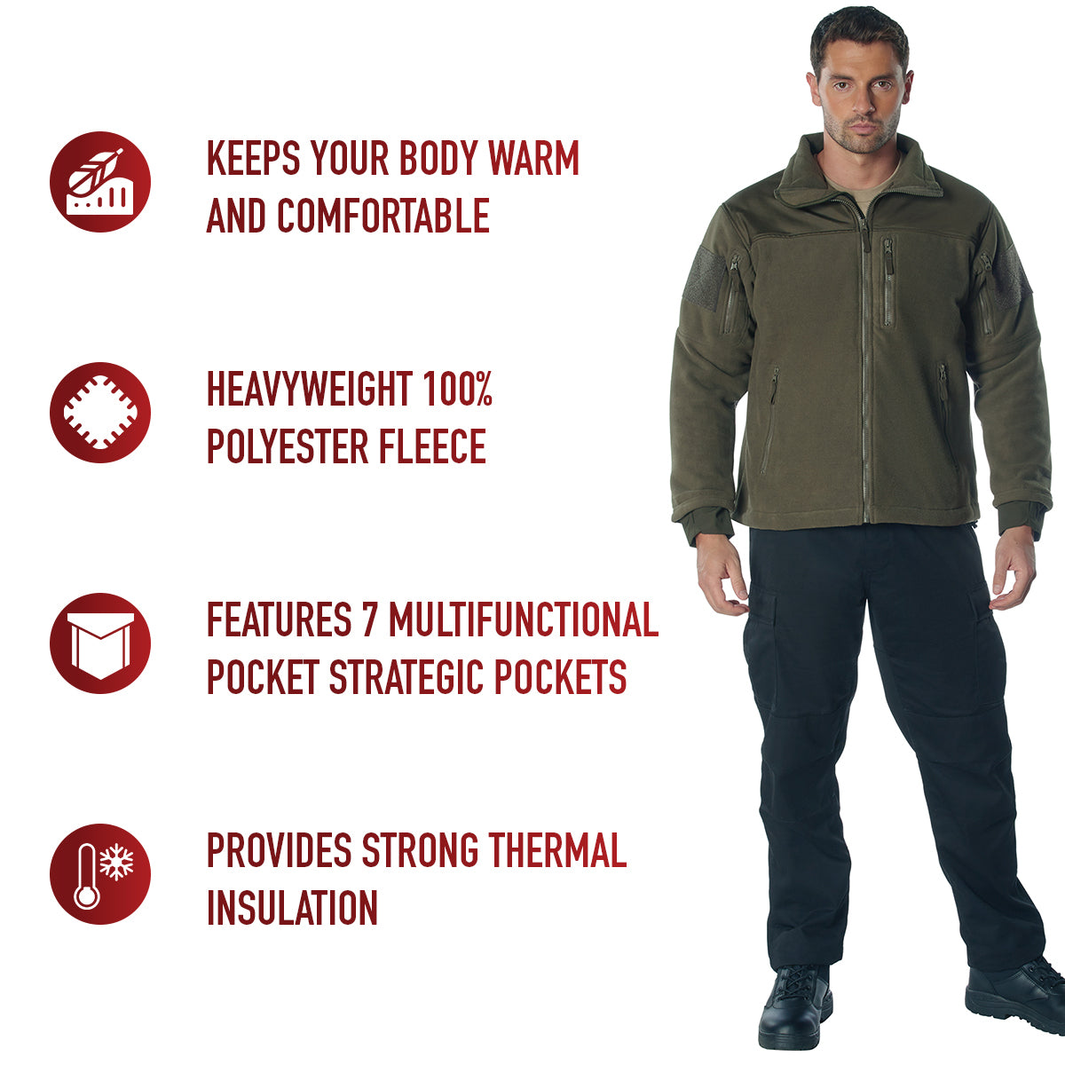 Spec Ops Tactical Fleece Jacket