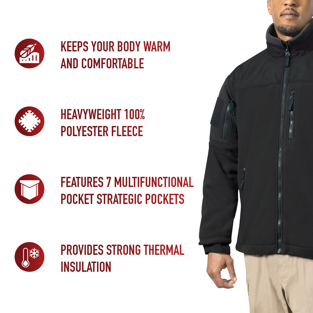 Spec Ops Tactical Fleece Jacket