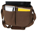 Rothco Vintage Canvas Pathfinder Laptop Bag With Leather Accents - Tactical Choice Plus