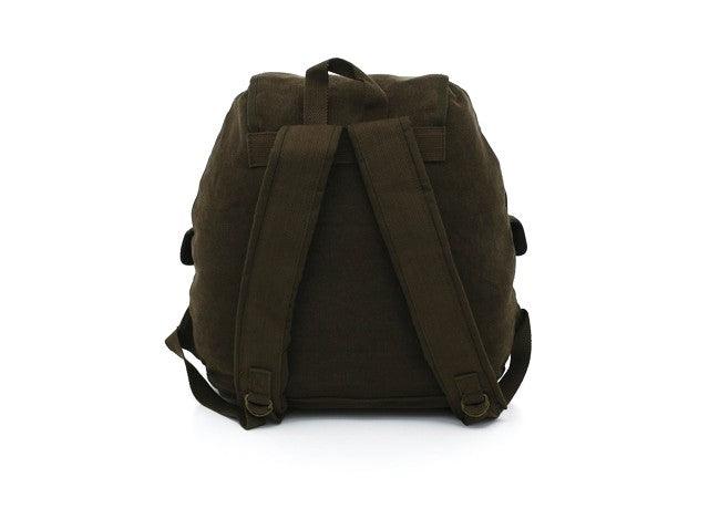 Rothco Vintage Canvas Wayfarer Backpack w/ Leather Accents - Tactical Choice Plus