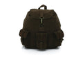 Rothco Vintage Canvas Wayfarer Backpack w/ Leather Accents - Tactical Choice Plus