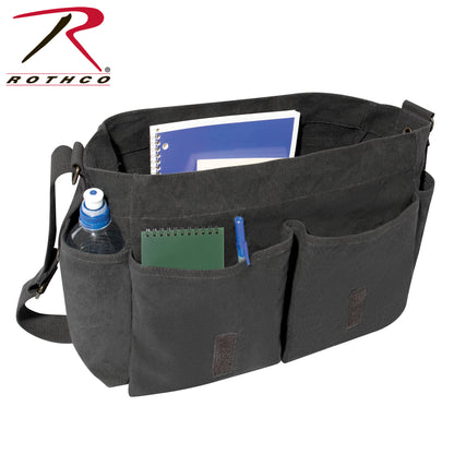 Classic Canvas Messenger Bag