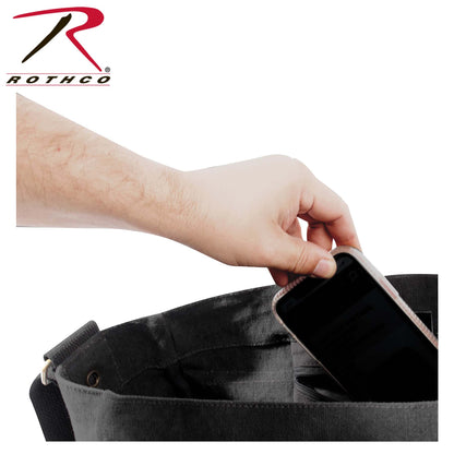 Classic Canvas Messenger Bag