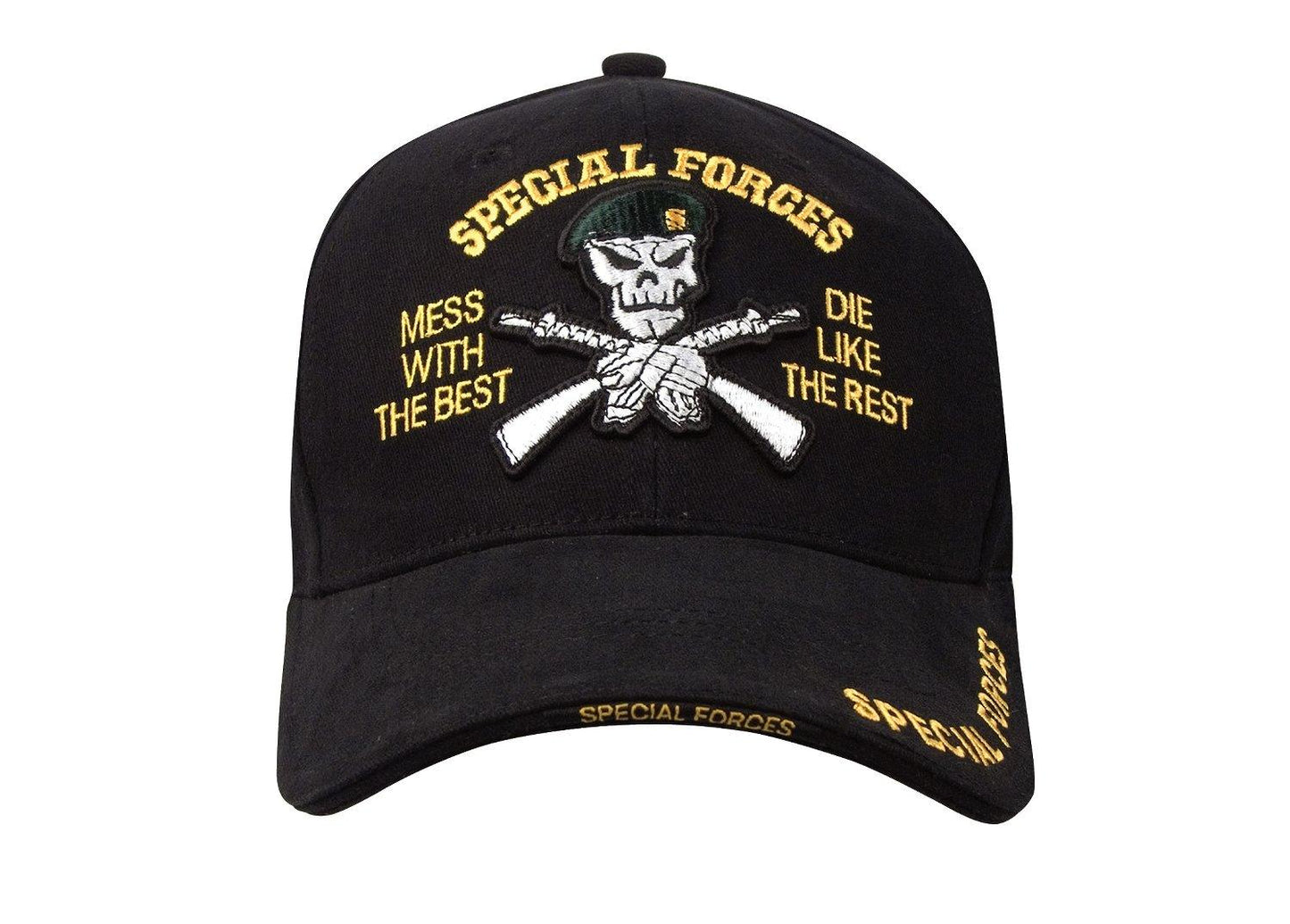 Deluxe Low Profile Special Forces Insignia Cap