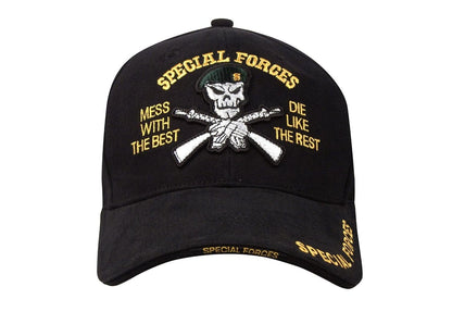 Deluxe Low Profile Special Forces Insignia Cap