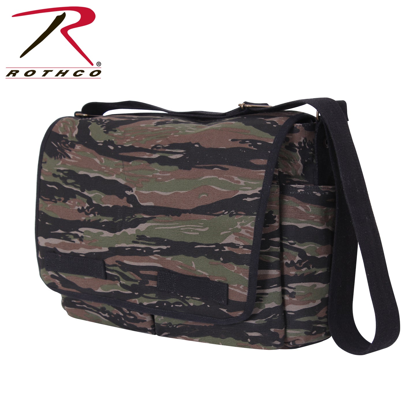 Classic Canvas Messenger Bag