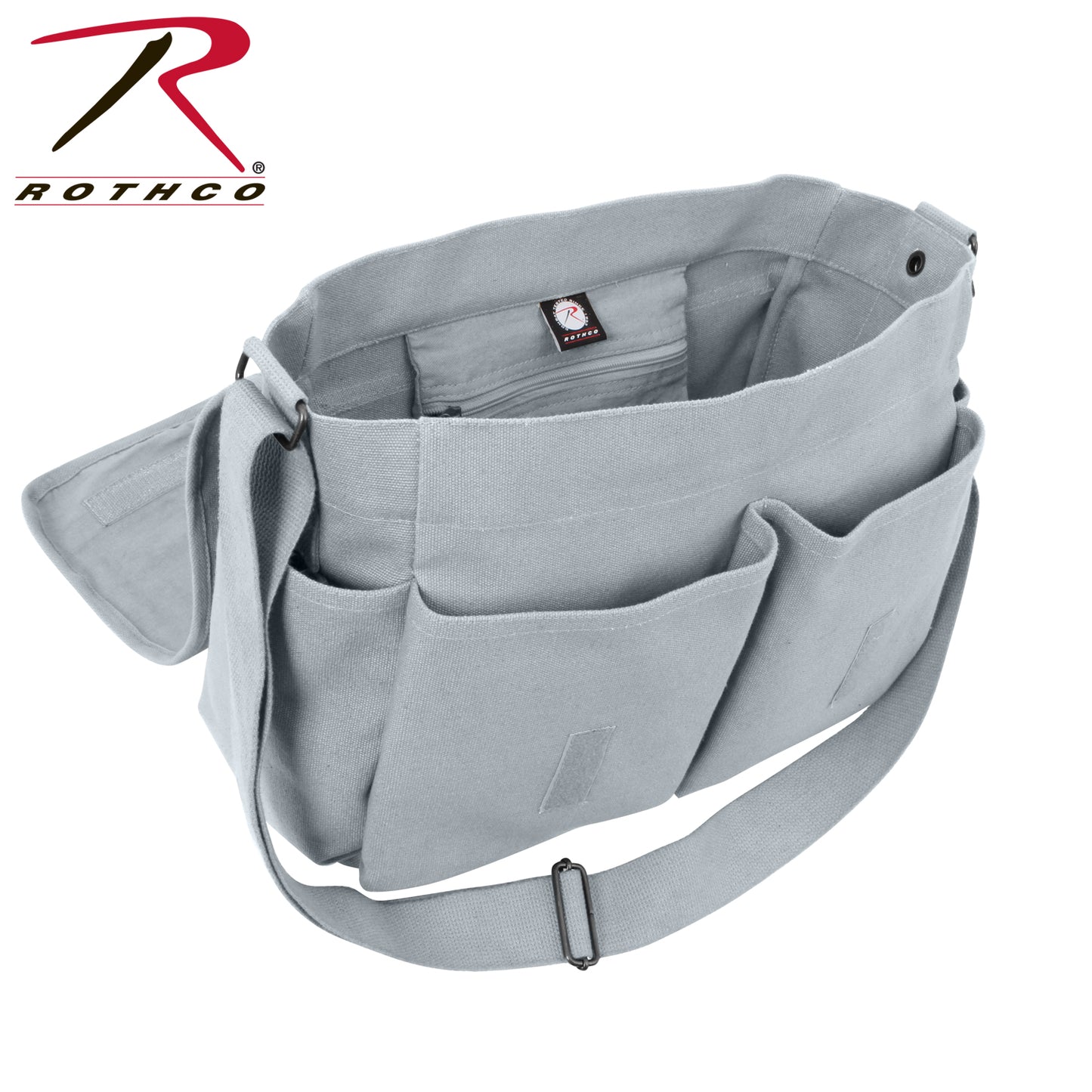 Classic Canvas Messenger Bag