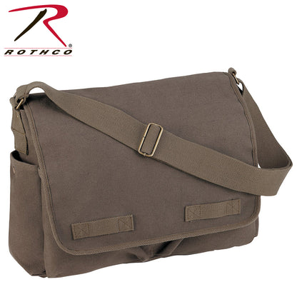 Classic Canvas Messenger Bag