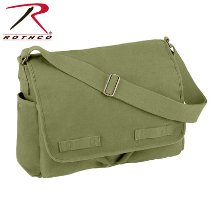 Classic Canvas Messenger Bag