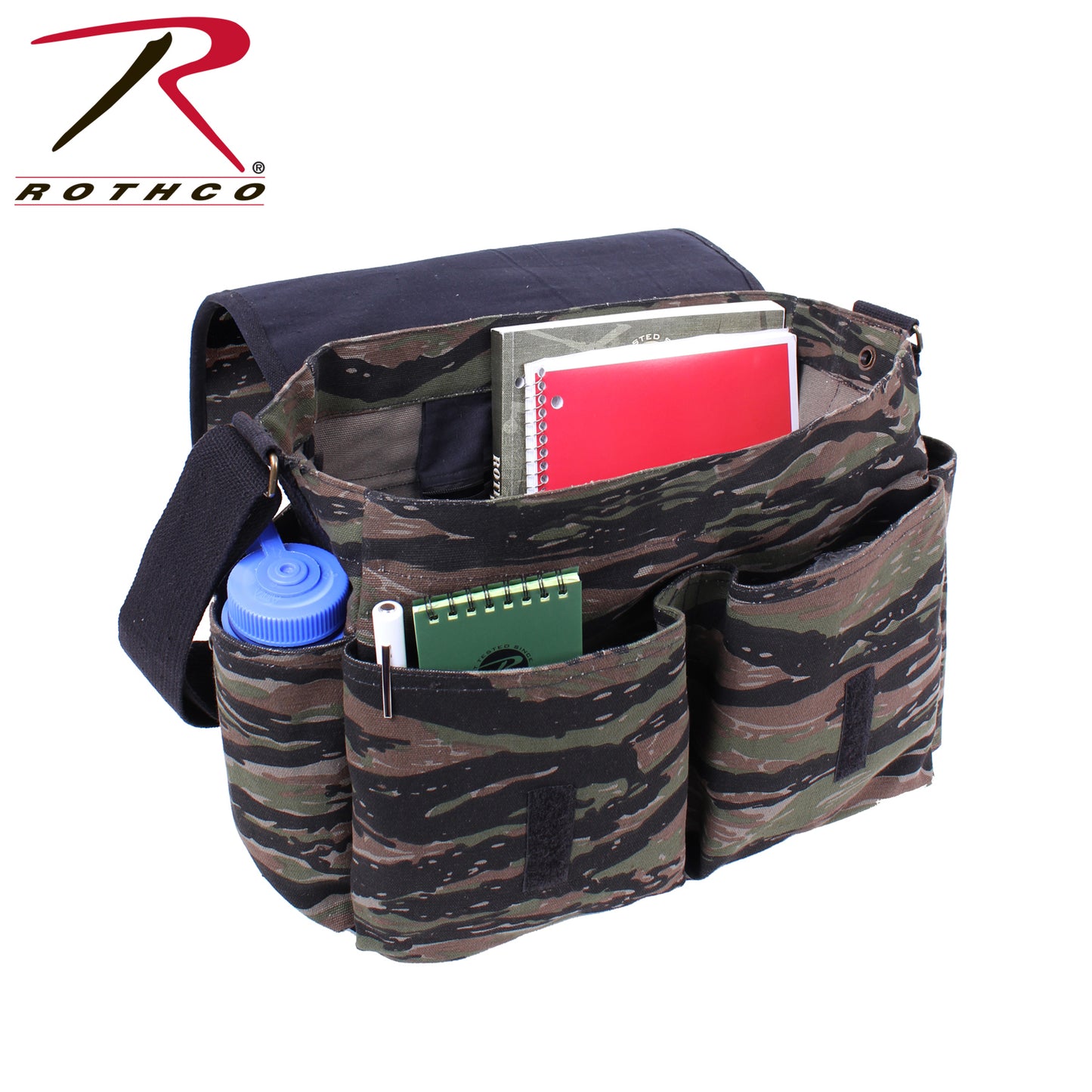 Classic Canvas Messenger Bag