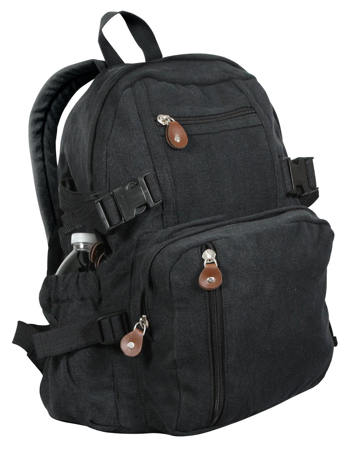 Rothco Vintage Canvas Compact Backpack - Tactical Choice Plus