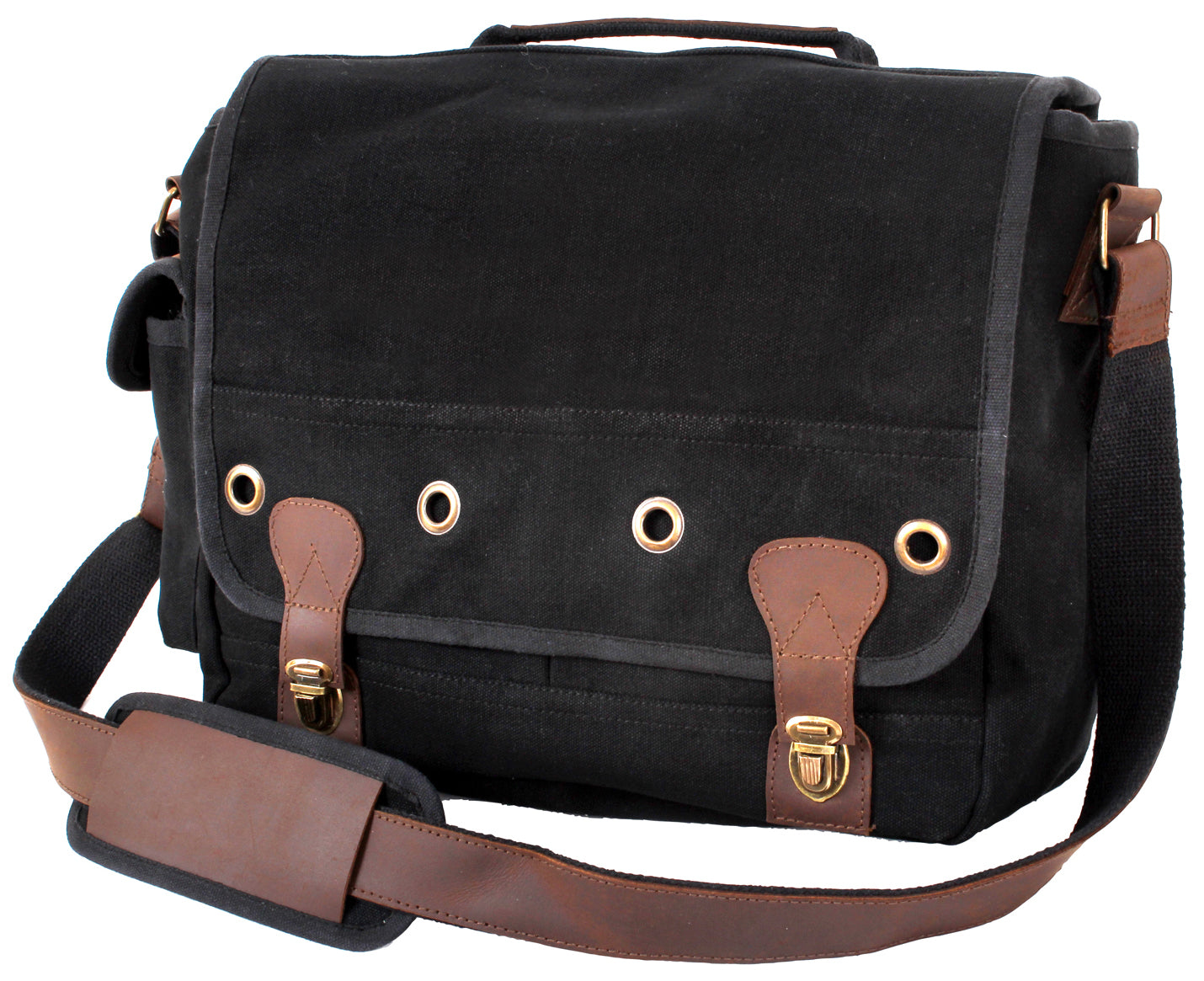 Vintage Canvas Compact Backpack