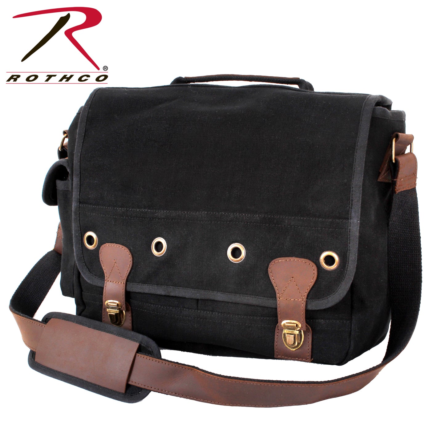 Vintage Canvas Compact Backpack