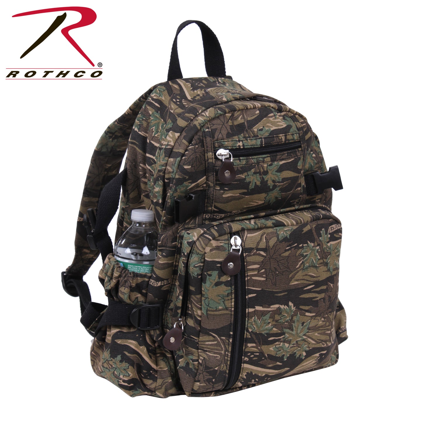 Vintage Canvas Compact Backpack
