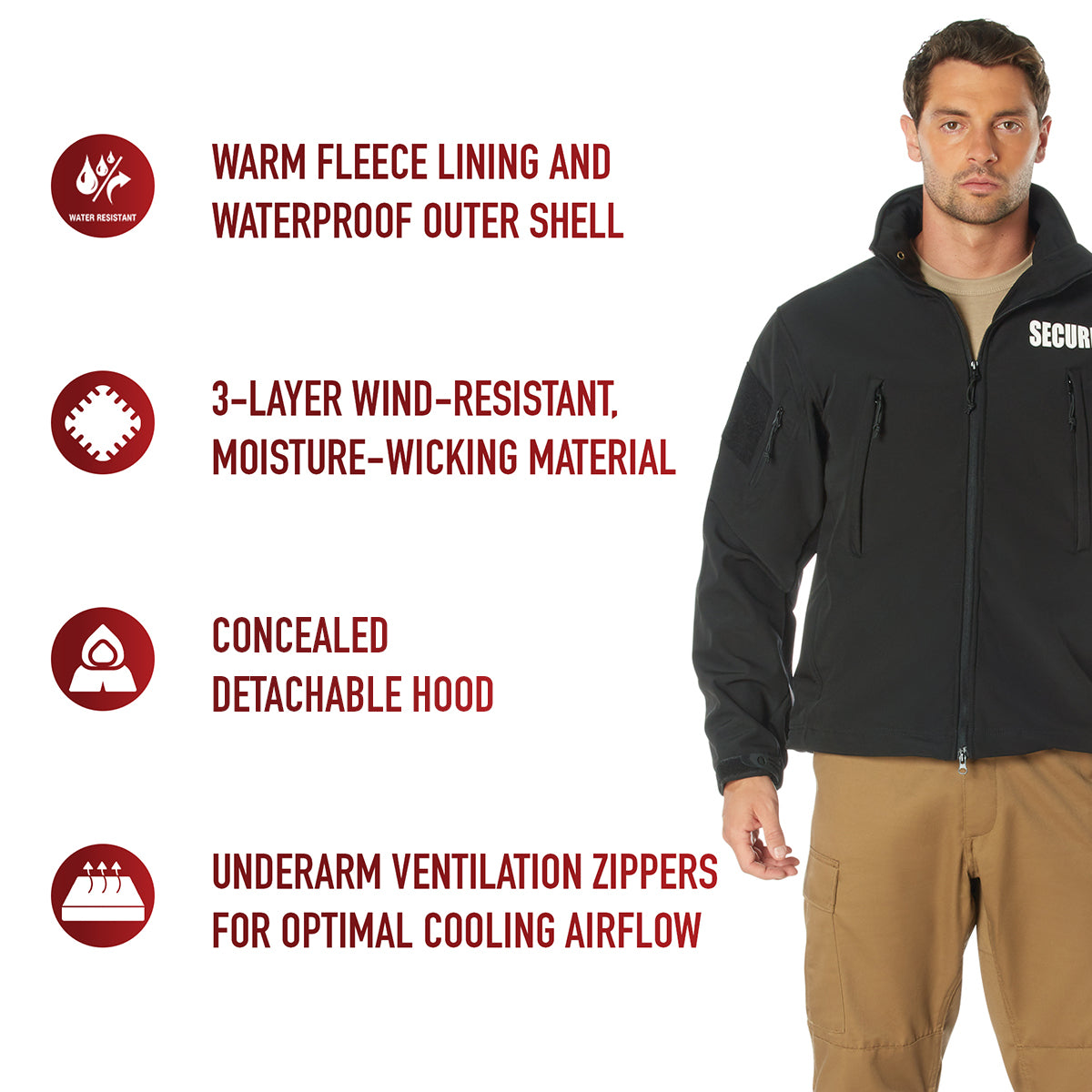 Spec Ops Soft Shell Security Jacket
