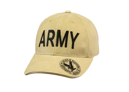 Rothco Vintage Deluxe Army Low Profile Insignia Cap - Tactical Choice Plus