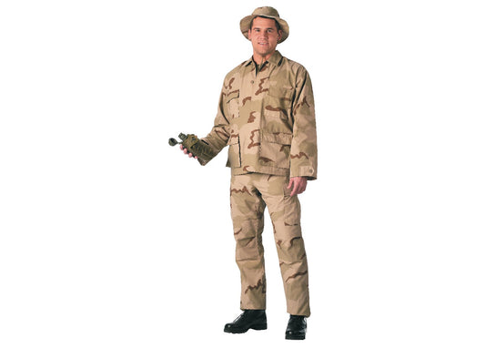 Tri-Color Desert SWAT Cloth BDU Pants - Tactical Choice Plus