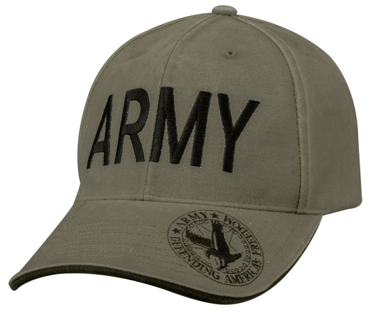 Rothco Vintage Deluxe Army Low Profile Insignia Cap - Tactical Choice Plus