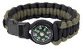 Paracord Compass Bracelet - Tactical Choice Plus