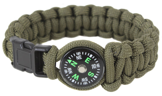Paracord Compass Bracelet - Tactical Choice Plus
