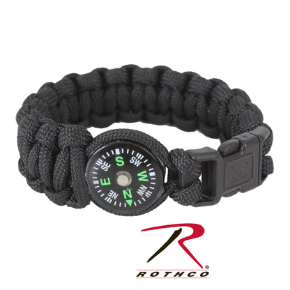 Paracord Compass Bracelet