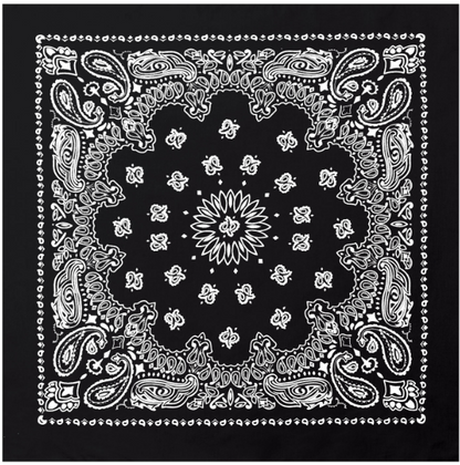 Trainmen Paisley Bandana - 22" X 22"