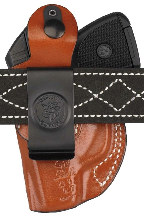 Desantis Maverick Holster Rh - Owb Leather Ruger Lcp Ii Tan