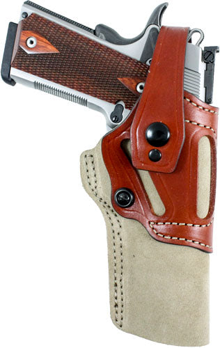 Desantis Wild Hog Holster Lthr - Ambidextrous 1911's 5" Natural