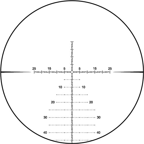 Riton Conquer 1 Scope 6-24x50 - Sf Mpsr Moa Ffp Black