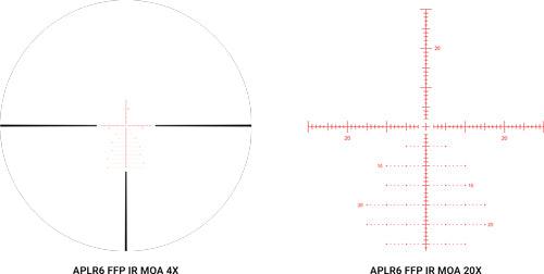 Athlon Scope Helos Btr G2 30mm - 4-20x50 Sf Ir Aplr6 Moa Ffp