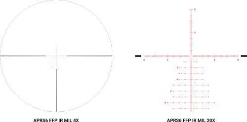 Athlon Scope Helos Btr G2 30mm - 4-20x50 Sf Ir Aprs6 Mil Ffp