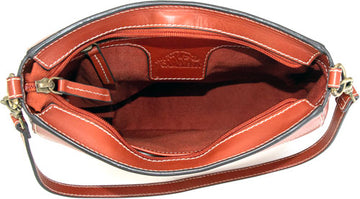 Cameleon Saddle Purse - Concealed Carry Bag Brown