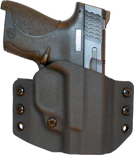 Comp-tac Warrior Holster Owb - Rh S&w 380 Shld Ez Black!