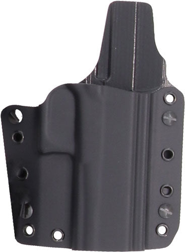 Galco Corvus Belt/iwb Holster - Rh Kydex Fits Glock 48 Black<